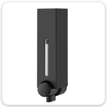 Black Compact Soap Dispenser